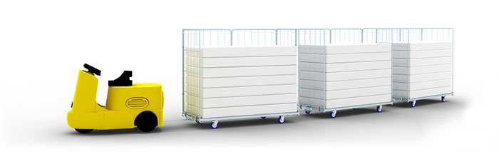 ROLL CAGES AND TROLLEYS FOR MATTRESS TRANSPORT